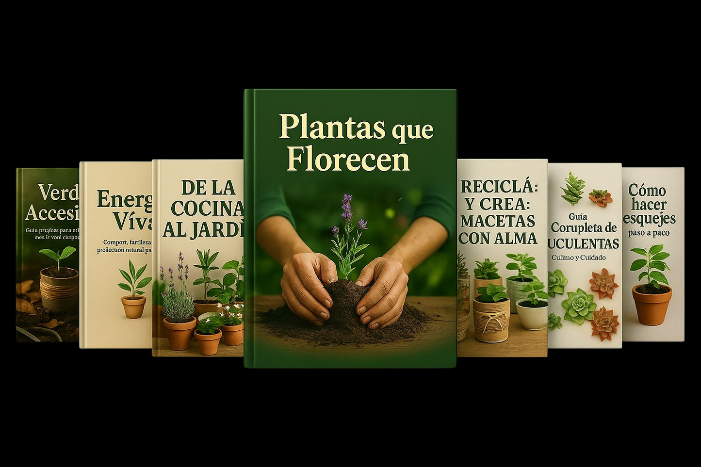 PLANTAS QUE FLORECEN +7 BONUS DE REGALO 🎁